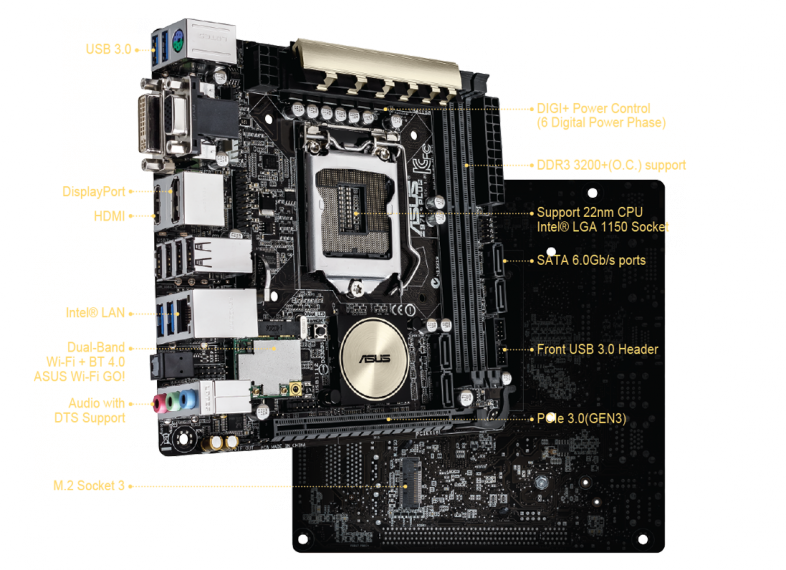 Asus Z97i Plus Overview