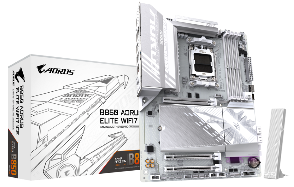 B850 Aorus Elite Wifi7 Ice