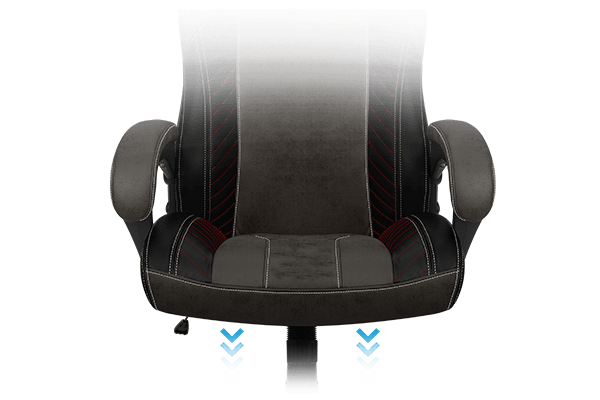 Baron Lite Gaming Chair Feature Highlights 600x400 Up Amd Down