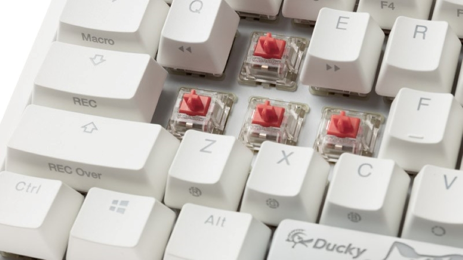 Ducky One 3 Mini Pure White Mx Silent Red