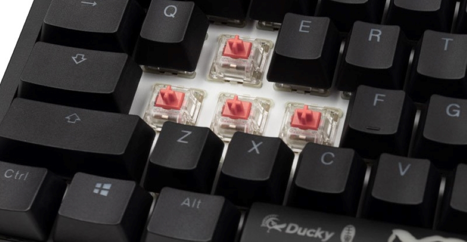 Ducky One 3 Tkl Black White Mx Silent Red