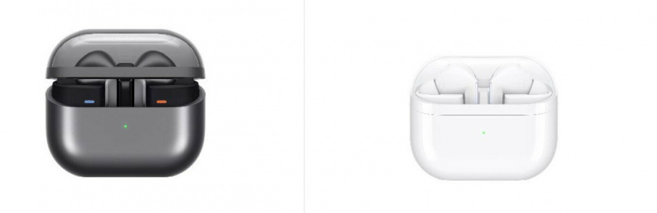 Galaxy Buds3 Pro Front White 2