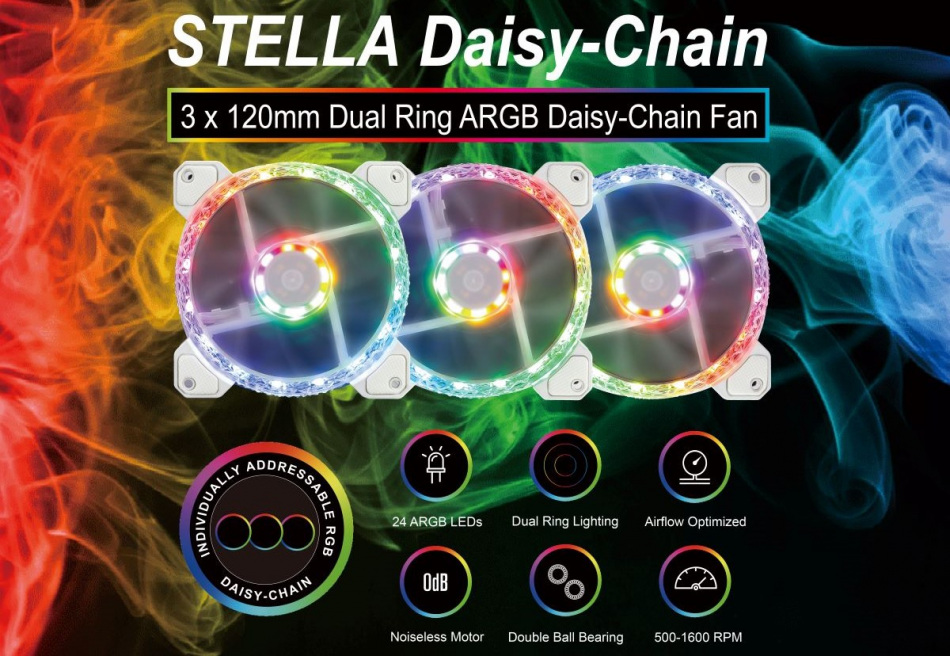 Gelid 120mm D Rgb Stella Frost Chain Cechy
