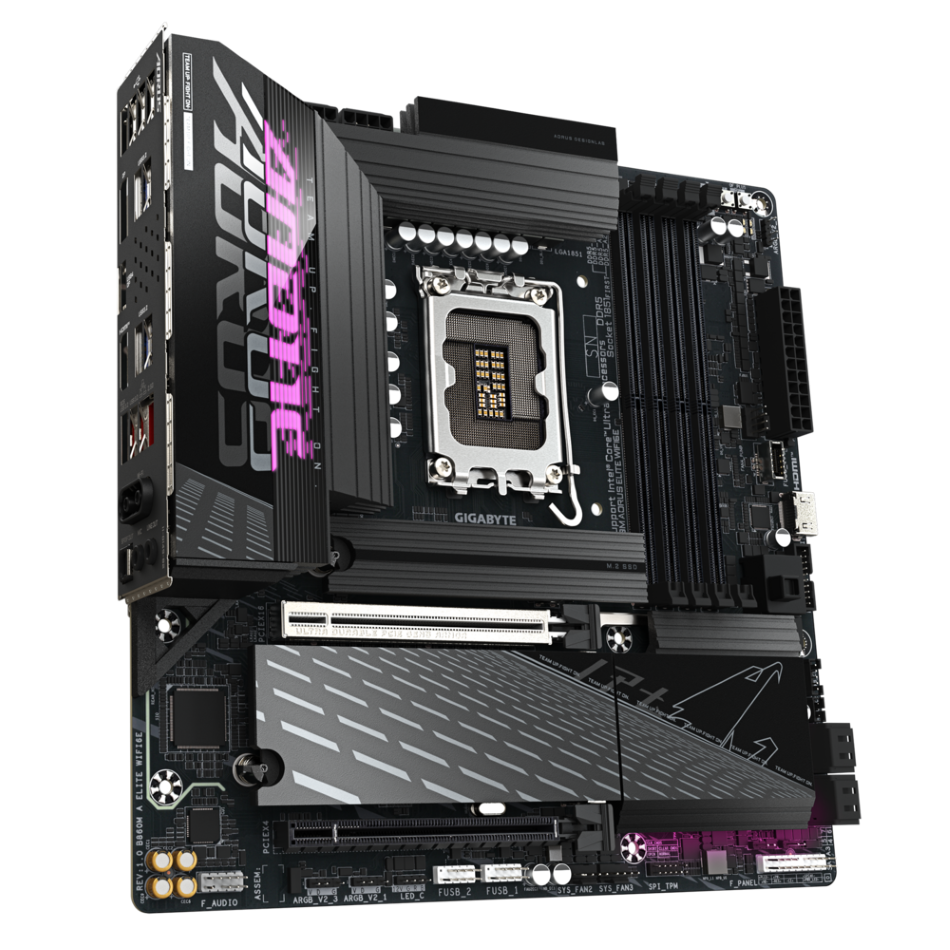 Gigabyte B860m Aorus Elite Wifi6e Ddr5 Lga1851