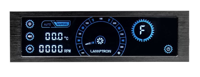 Lamptron Cm430 Pwm Fan Controller Black Blue Luls 258 57403 2xxx