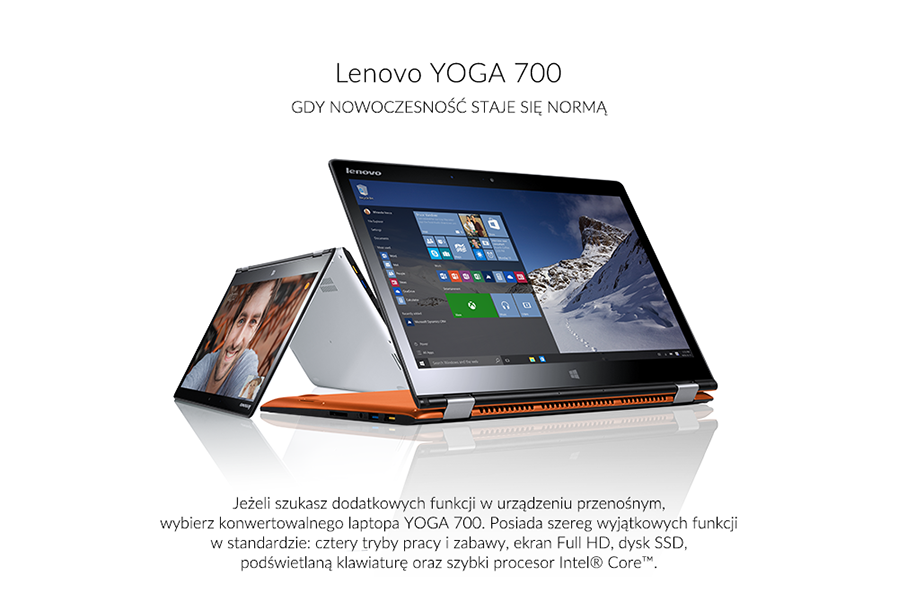 Landing Page Lenovo Yoga 700