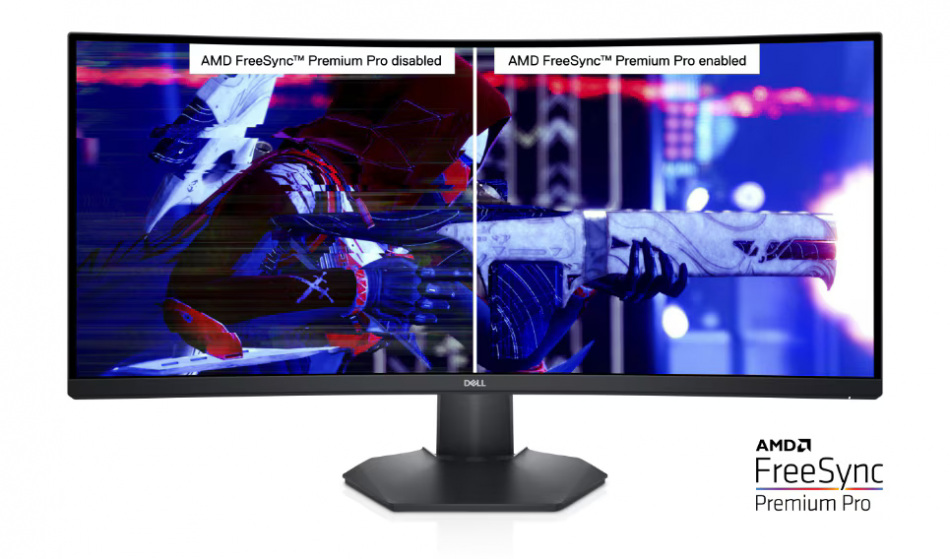 Monitor Dell S3422dwg 34 Va Uwqhd 144hz 4