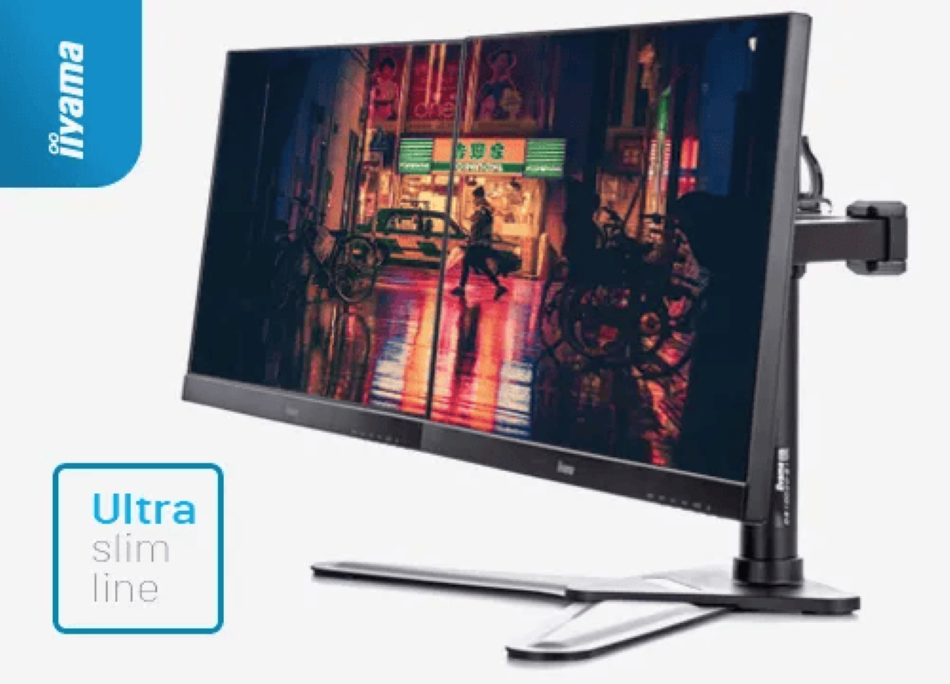 Monitor Iiyama Prolite Xu2293hsu B7 22 Ips Led 1ms 100hz Hdmi Displayport Hub Usb Flickerfree Wyglad