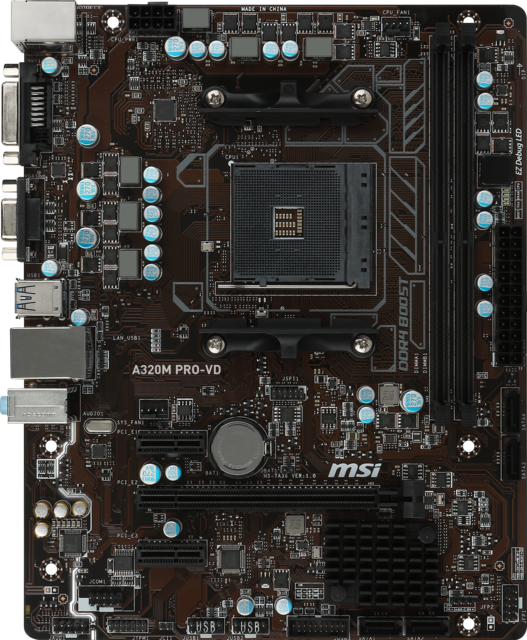 Msi A320 Pro Vd Product Pictures 2d