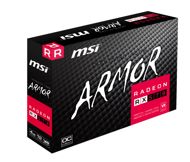 Msi Rx 570 Armor 4g Oc Product Pictures Boxshot 2