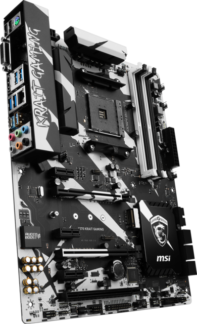 Msi X370 Krait Gaming Product Pictures 3d4