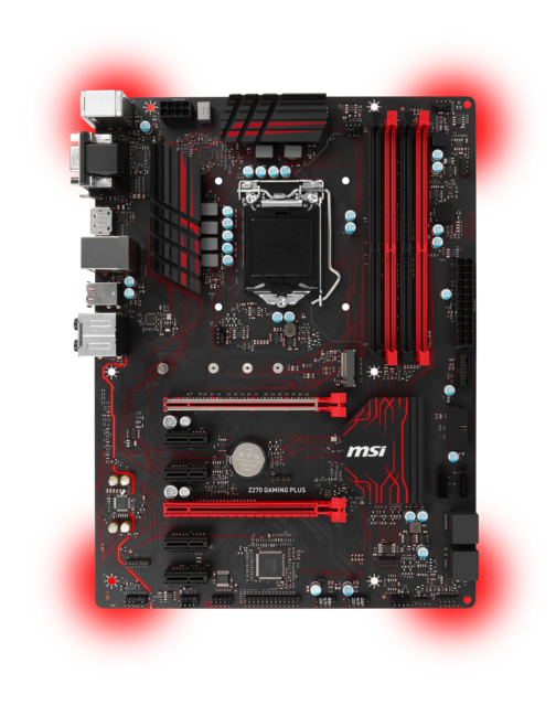 Msi Z270 Gaming Plus Product Pictures 2d