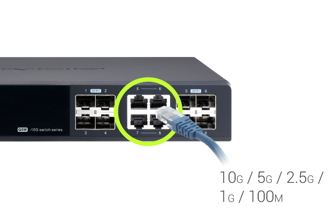 Multiple Ports Qsw M804