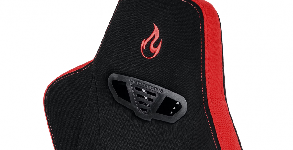 Nitro Concepts S300 Inferno Red Logo
