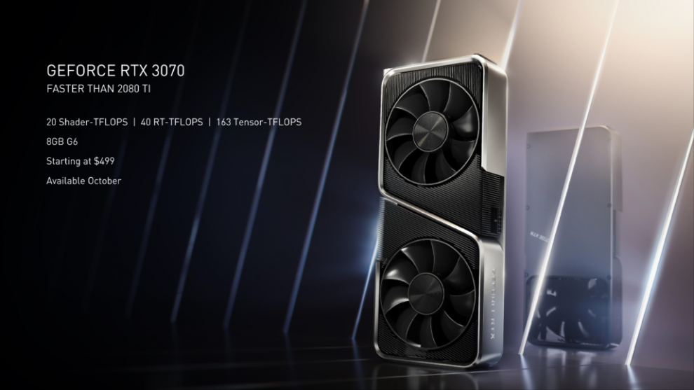 Nvidia Geforce Rtx 30 Series Graphics Cards Announcement Geforce Rtx 3090 Rtx 3080 Rtx 3070
