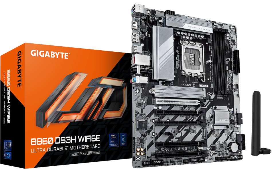 Plyta Glowna Gigabyte B860 Ds3h Wifi6e Ddr5 Lga1851