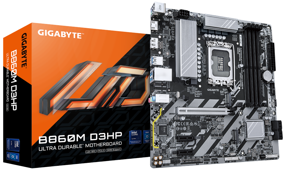 Plyta Glowna Gigabyte B860m D3hp Ddr5 Lga1851