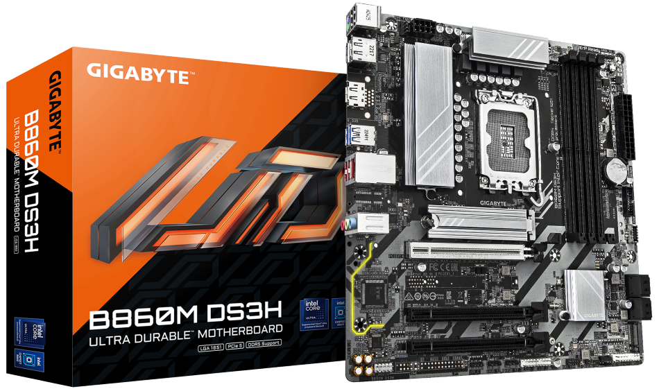 Plyta Glowna Gigabyte B860m Ds3h Ddr5 Lga1851