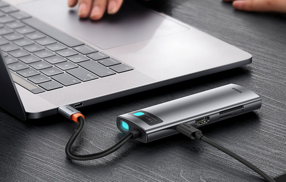 Pol Pl Hub 7w1 Baseus Gleam Usb C 4