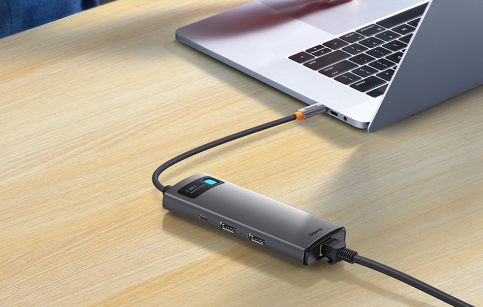 Pol Pl Hub 7w1 Baseus Metal Gleam Series Usb C 5