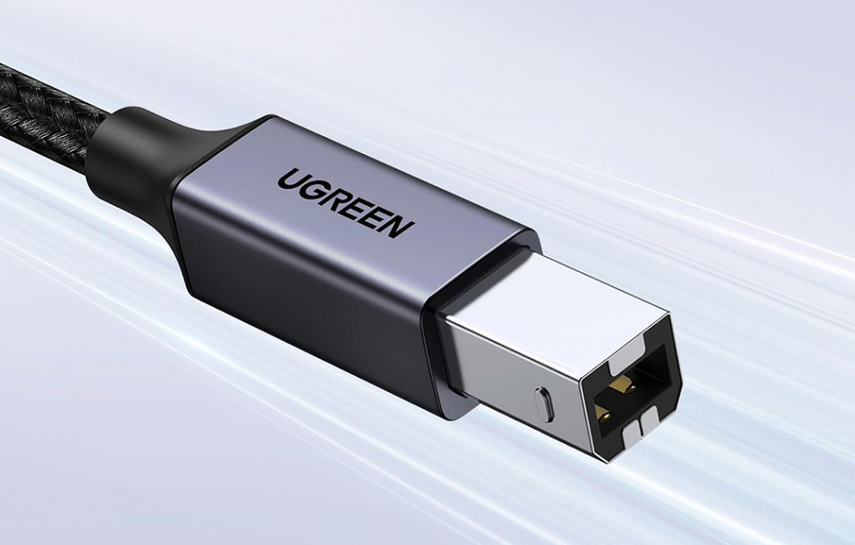 Pol Pl Kabel Usb C Do Usb B 2 0 Do Drukarki Ugreen Us370 1m Czarny 45066 1 4