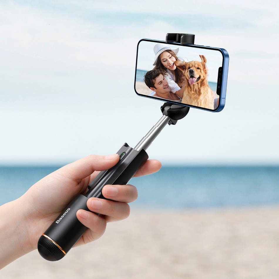Pol Pl Selfie Stick Bluetooth Baseus Ultra Mini Czarny 20932 4