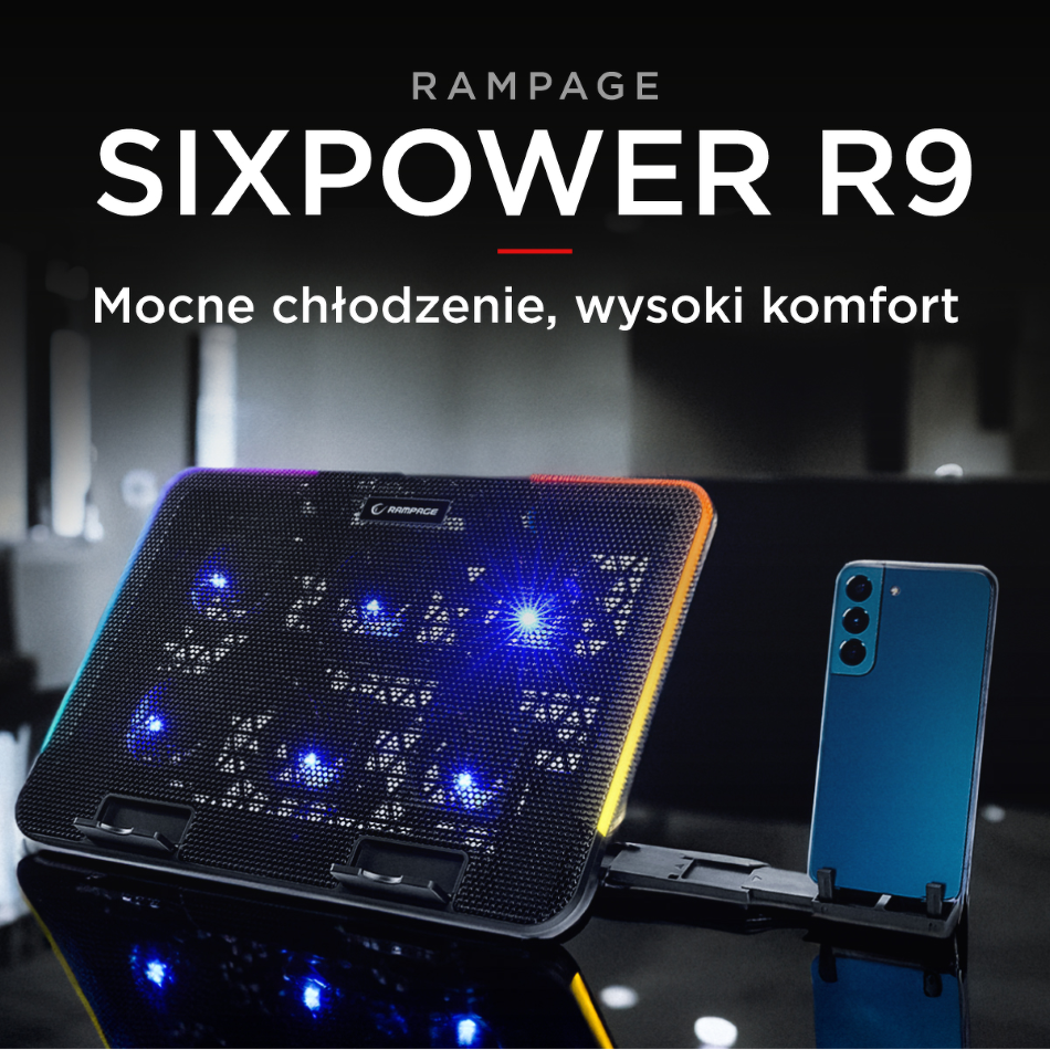 Rampage Sixpower R9 Uchwyt