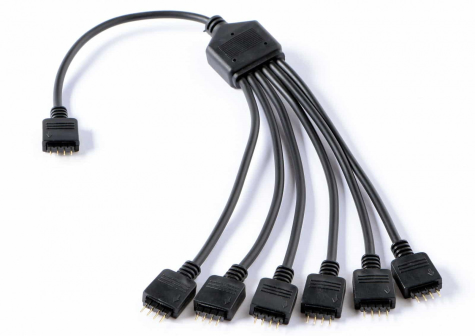 Rgb 6 Way Splitter Cable