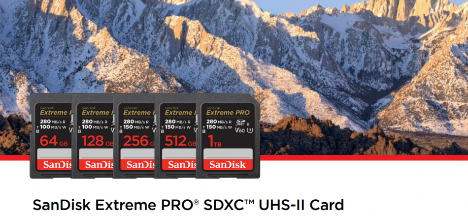 Sandisk Extreme Pro Sdxc Uhs Ii