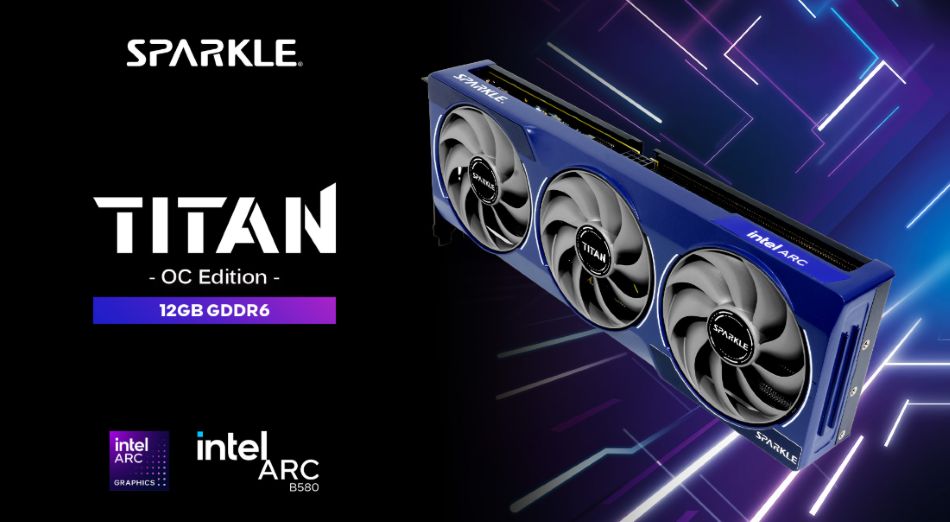 Sparkle Intel Arc B580 Titan Oc