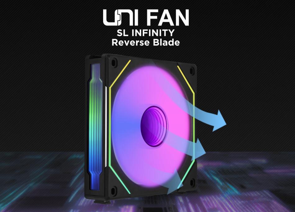 Uni Fan Sl Infinity 120 Argb Reverse Blade