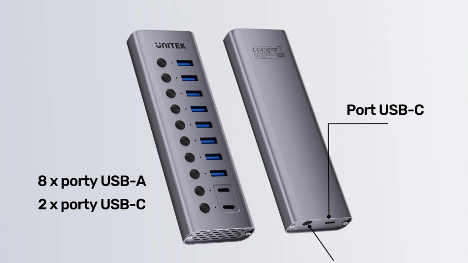 Unitek Hub Usb Cusb A 10w1 Banner 2