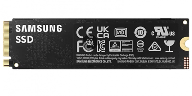 SSD 2To Samsung 990 PRO MZ-V9P2T0BW M.2 NVMe 4.0