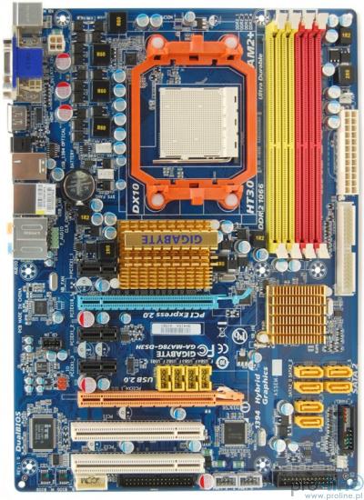 Gigabyte GA-MA78G-DS3H AMD780G VGA PCI-E s.AM2 - ProLine