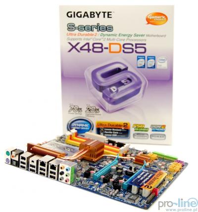 Gigabyte GA-X48-DS5 v1.1 X48 s.775 - ProLine