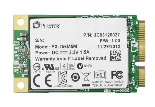 Plextor SSD M5M 256GB mSATA PX-256M5M - ProLine