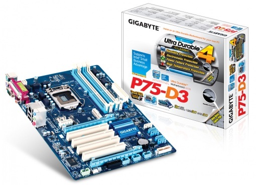 Gigabyte ga p75 d3 совместимость процессоров