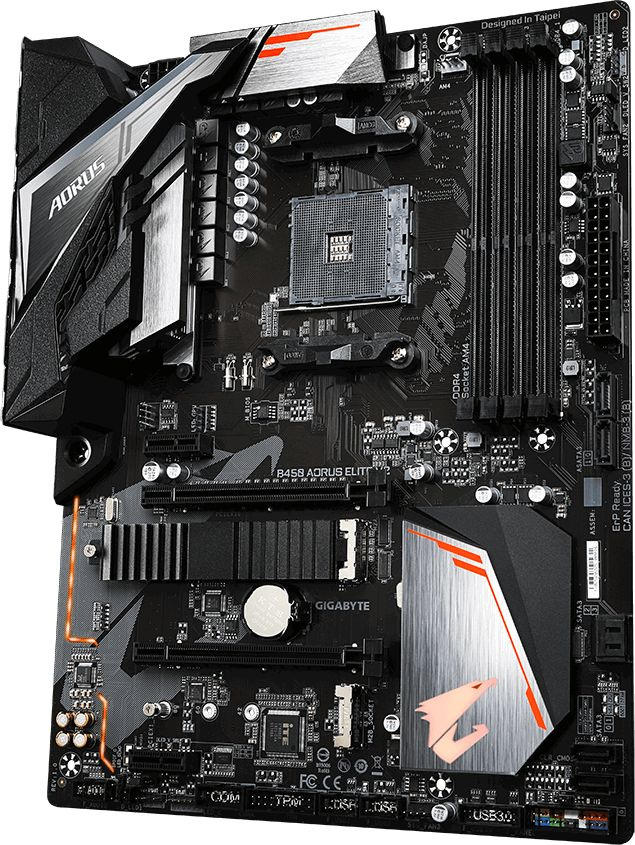 Gigabyte b450 aorus elite v2 какие процессоры поддерживает