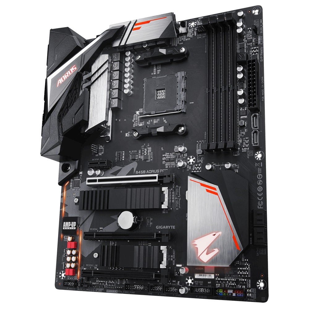 Gigabyte aorus b450 pro подключение передней панели