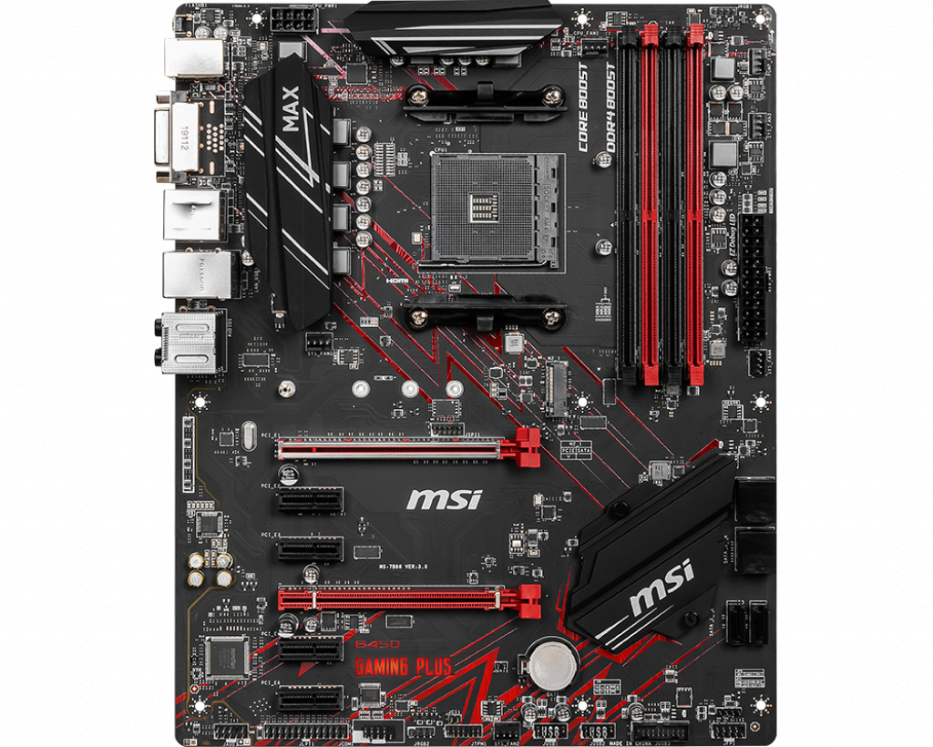 Płyta Główna Msi B450 Gaming Plus Max Am4 Proline 1043