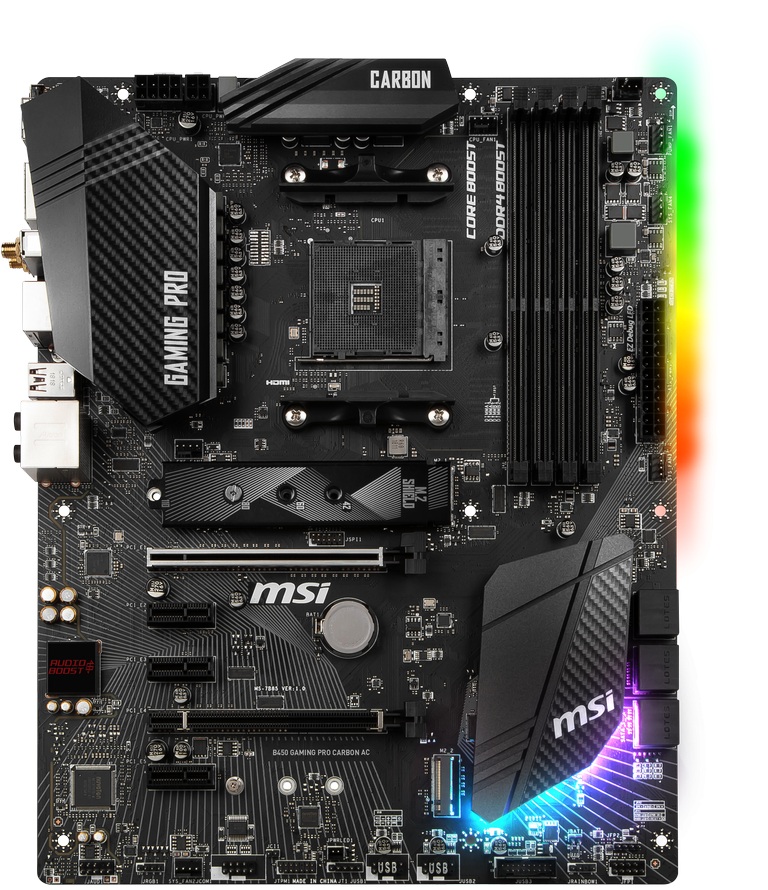 Msi b450 gaming pro carbon ac разгон памяти