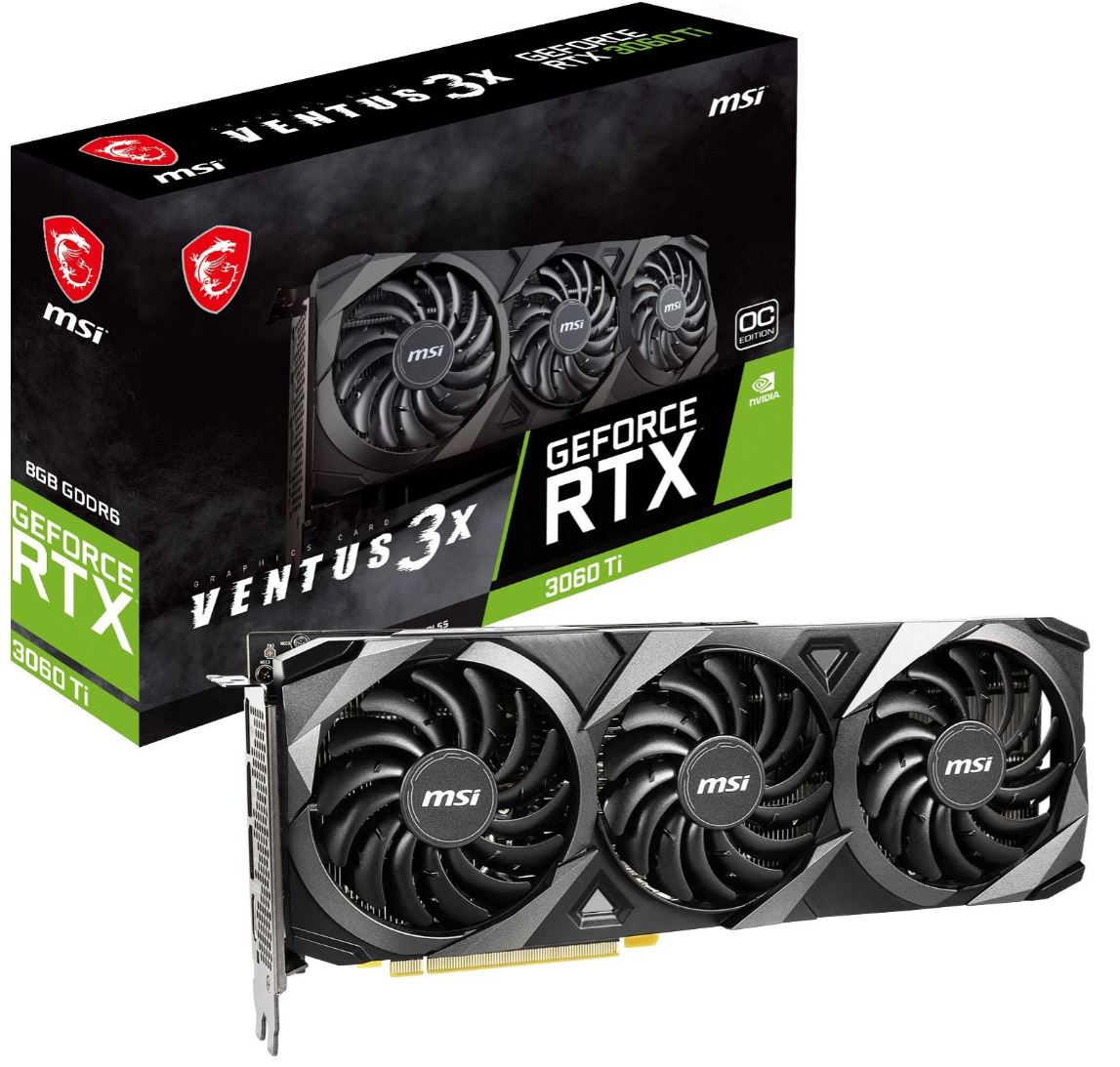 Msi geforce rtx 3060 ventus 3x oc обзор