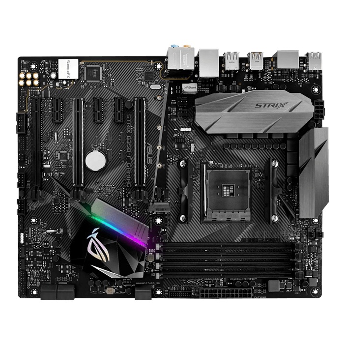 Asus rog strix b350 f gaming подключение передней панели