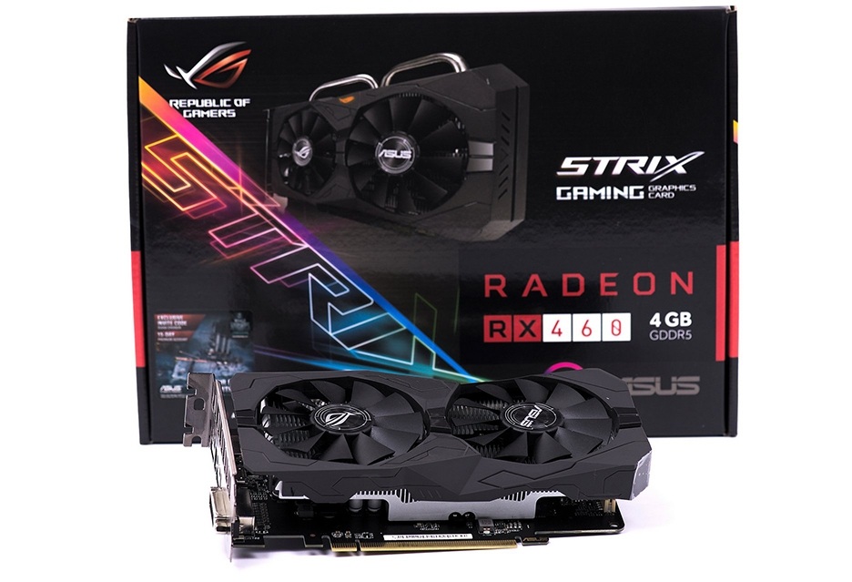 Asus rx 460 strix 4gb обзор