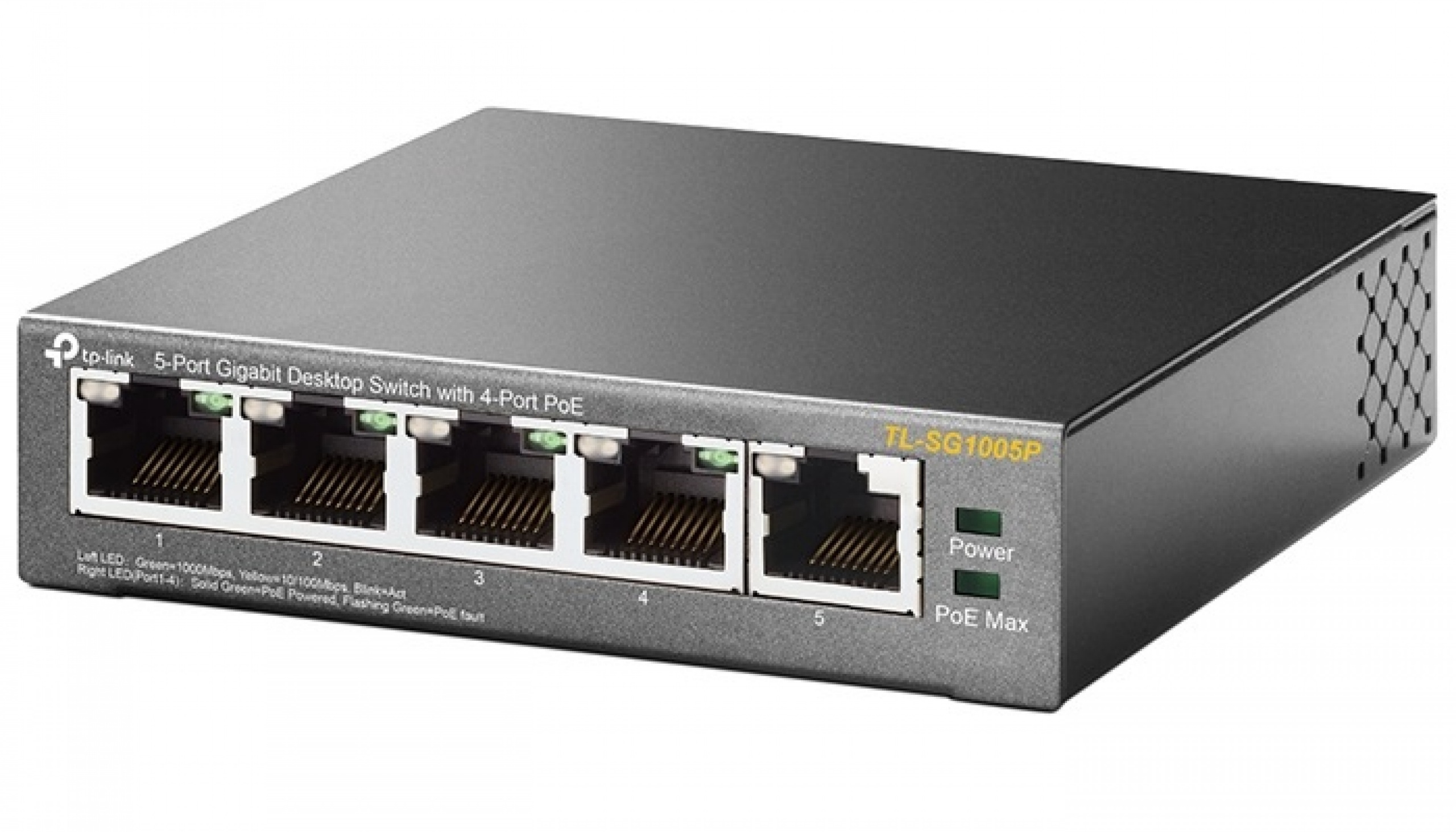 TP-Link TL-SG1005P Switch 5x10/100/1000Mbps 4XPoE - ProLine