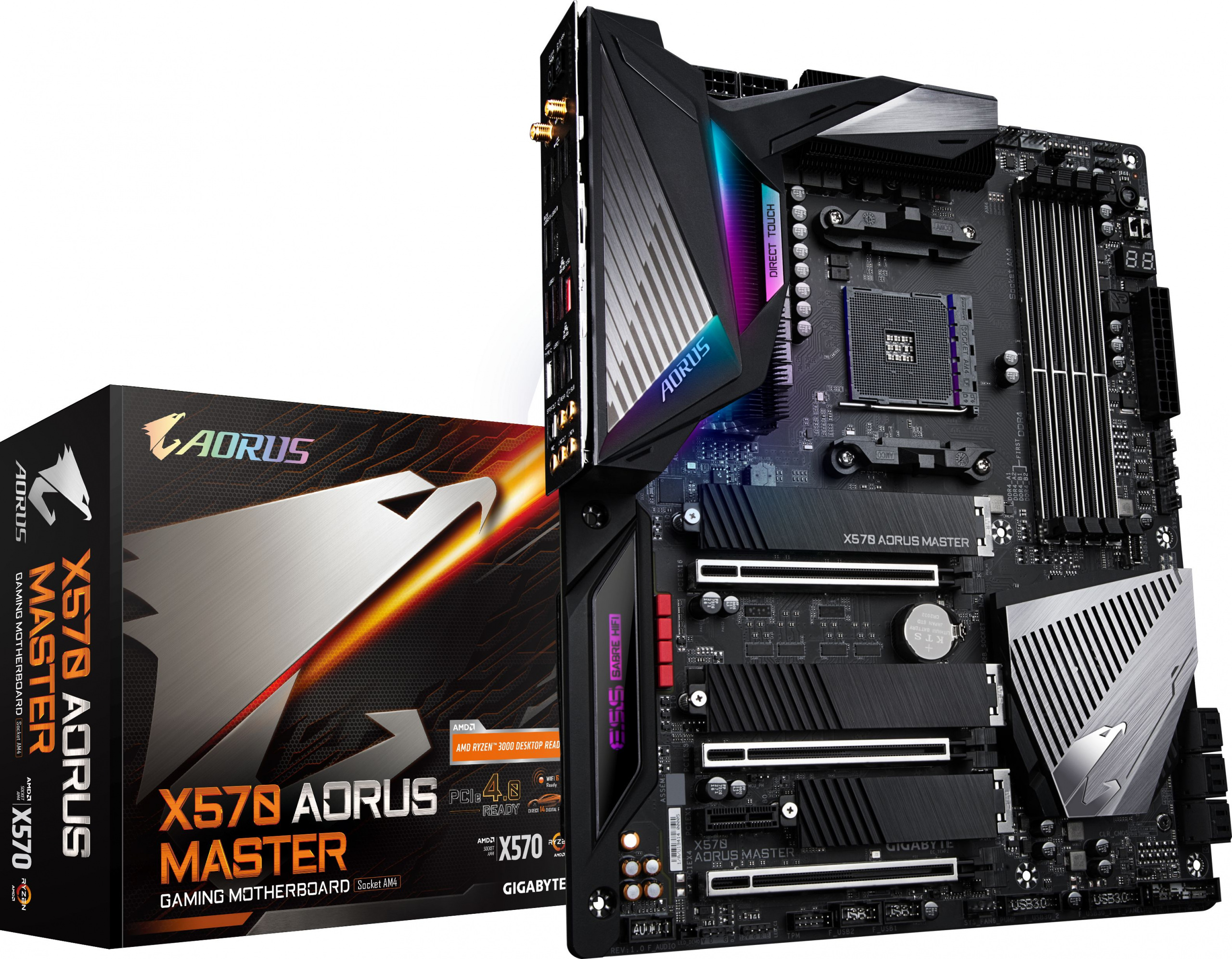 Gigabyte x570 aorus master обзор