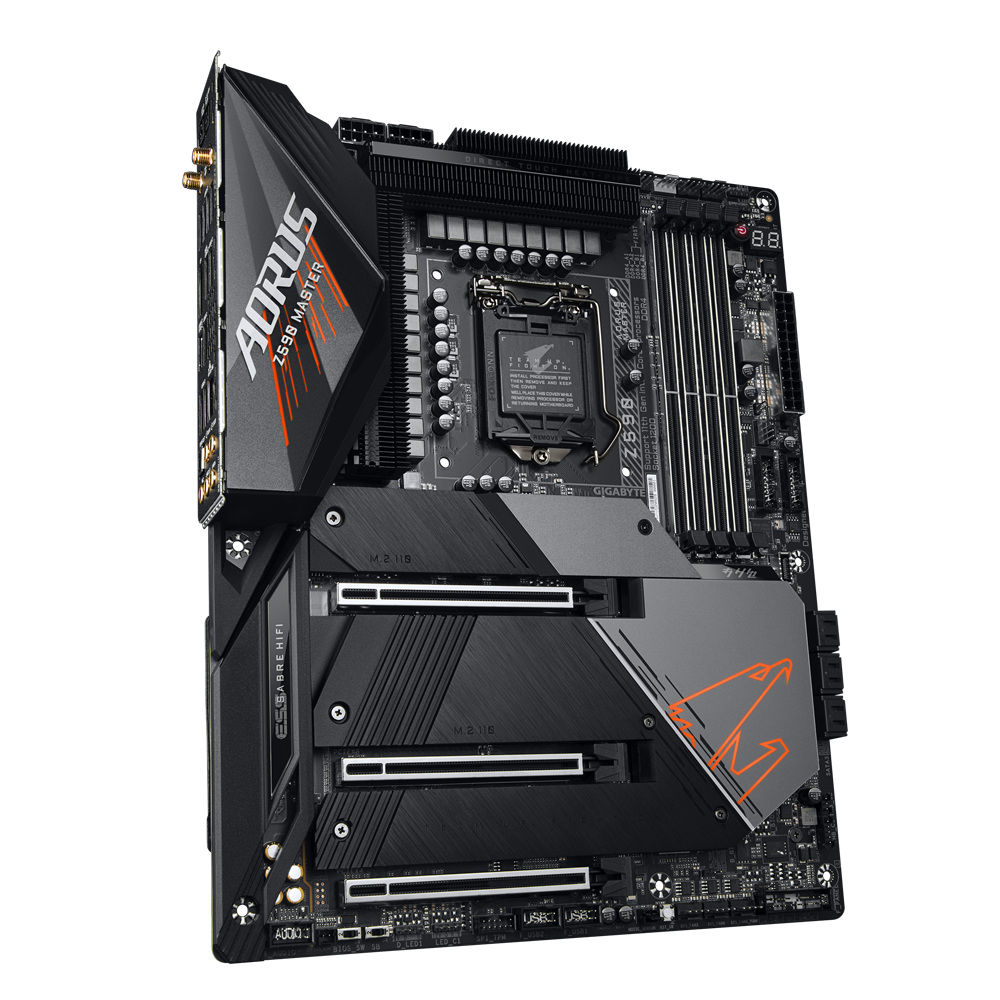 Gigabyte z590 aorus master разгон