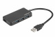 Hub USB 3.0 Natec Moth 4-Porty Czarny (N