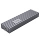Obudowa zewnętrzna na dysk SSD M.2 (PCIe/NVMe/mSATA) ORICO USB 3.2 Gen2 Typ-C 10Gbps (FV35C3-G2-GY-BP)