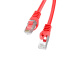 Kabel Lanberg RJ45 Patch cord Kat.6 UTP 1.5m czerwony 10-pack (PCU6-20CC-0150-R)